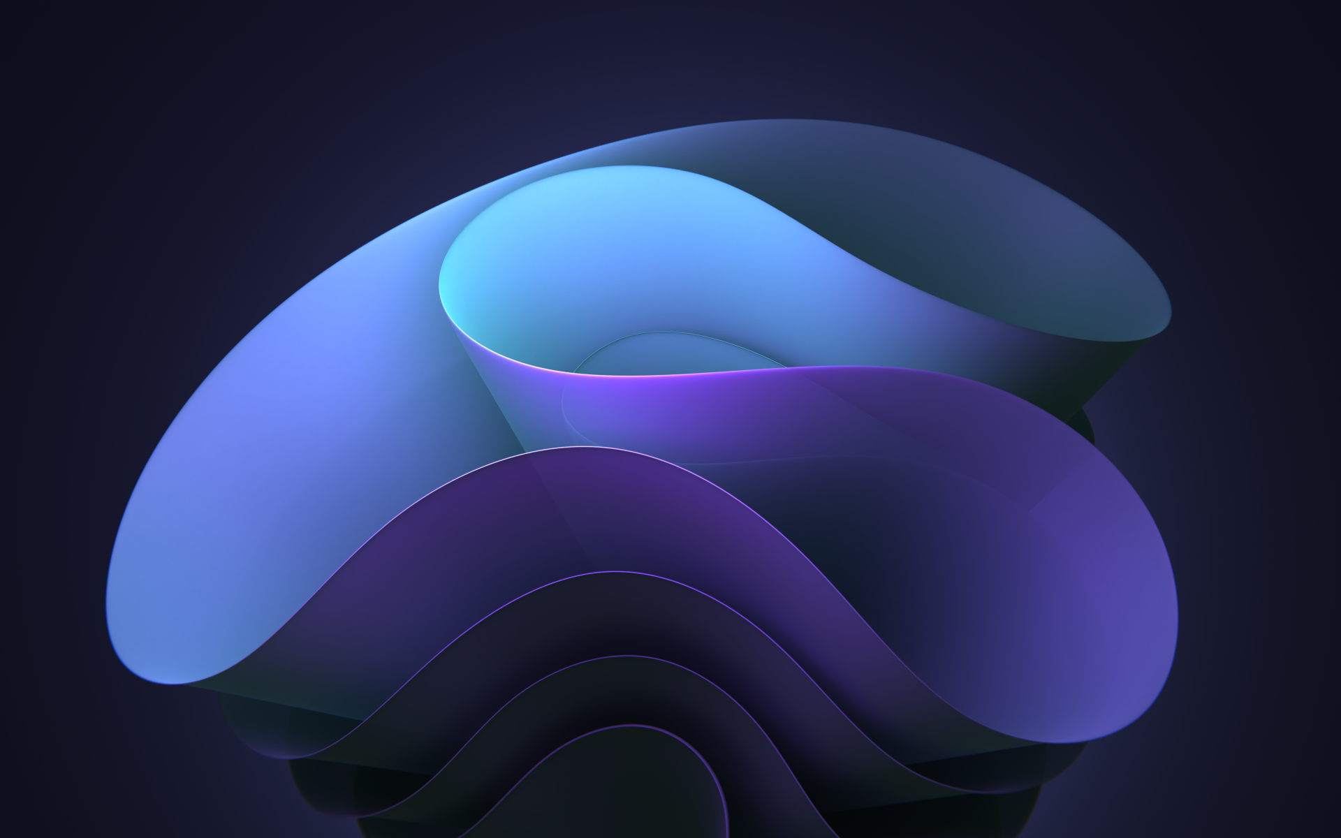 Windows 11 dark background bloom 5k 1920x1200